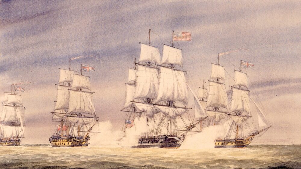 Capture of the South Carolina painting