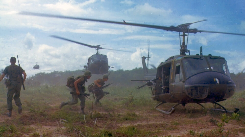 UH-1D helicopters in Vietnam 1966 image