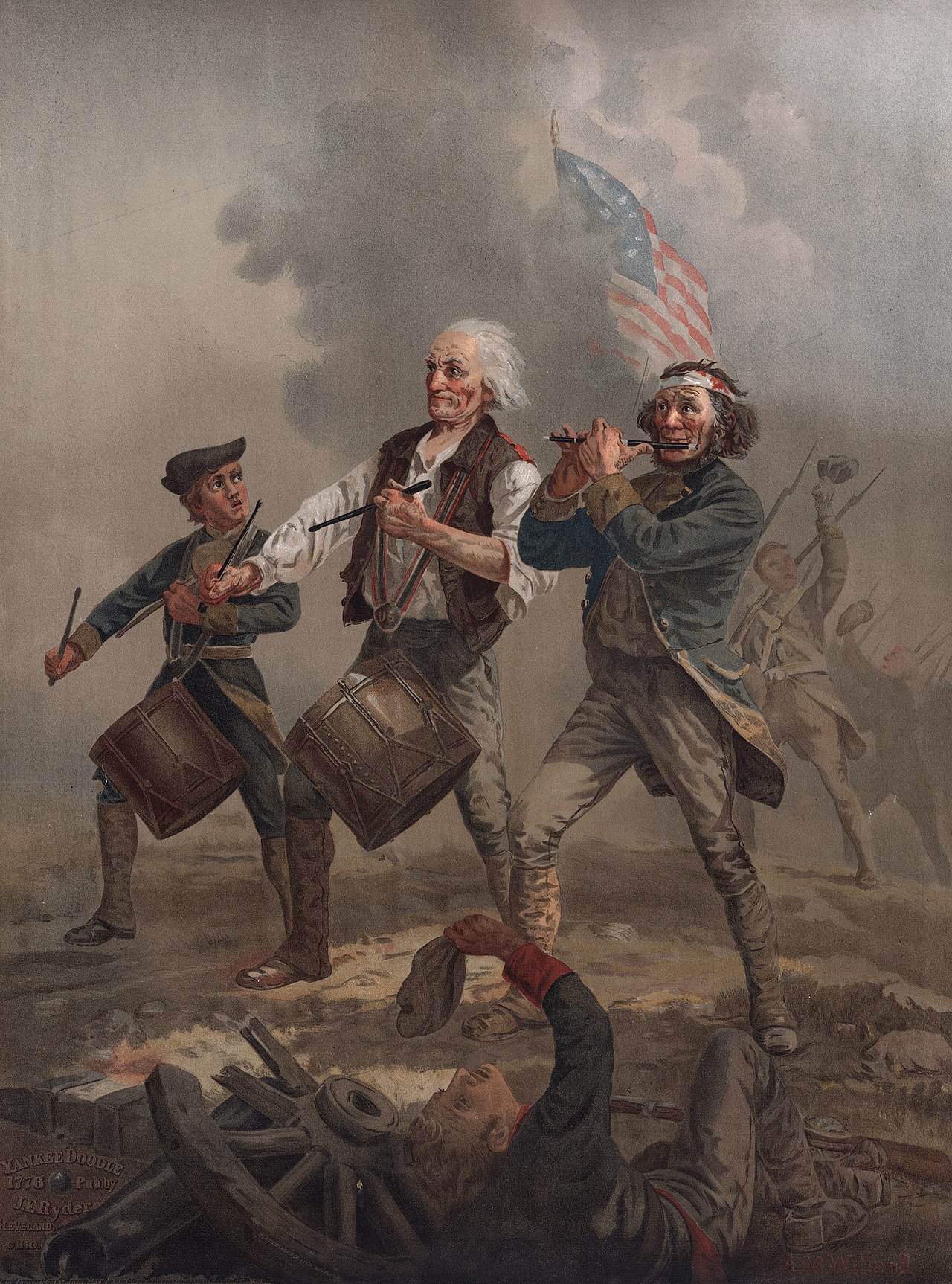 Spirit of '76 painting